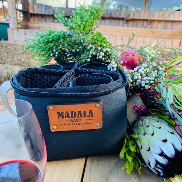 Wine glass carry bag - The Madala Glass Bag